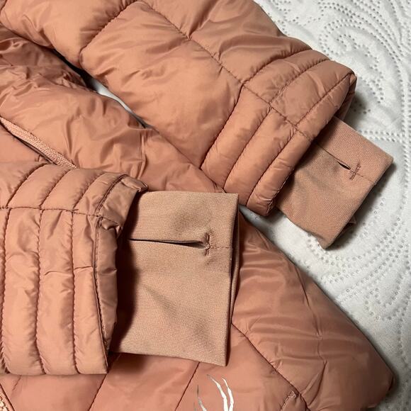 Spyder Timeless Hoodie Puffer Jacket Size 7 - Picture 6 of 7